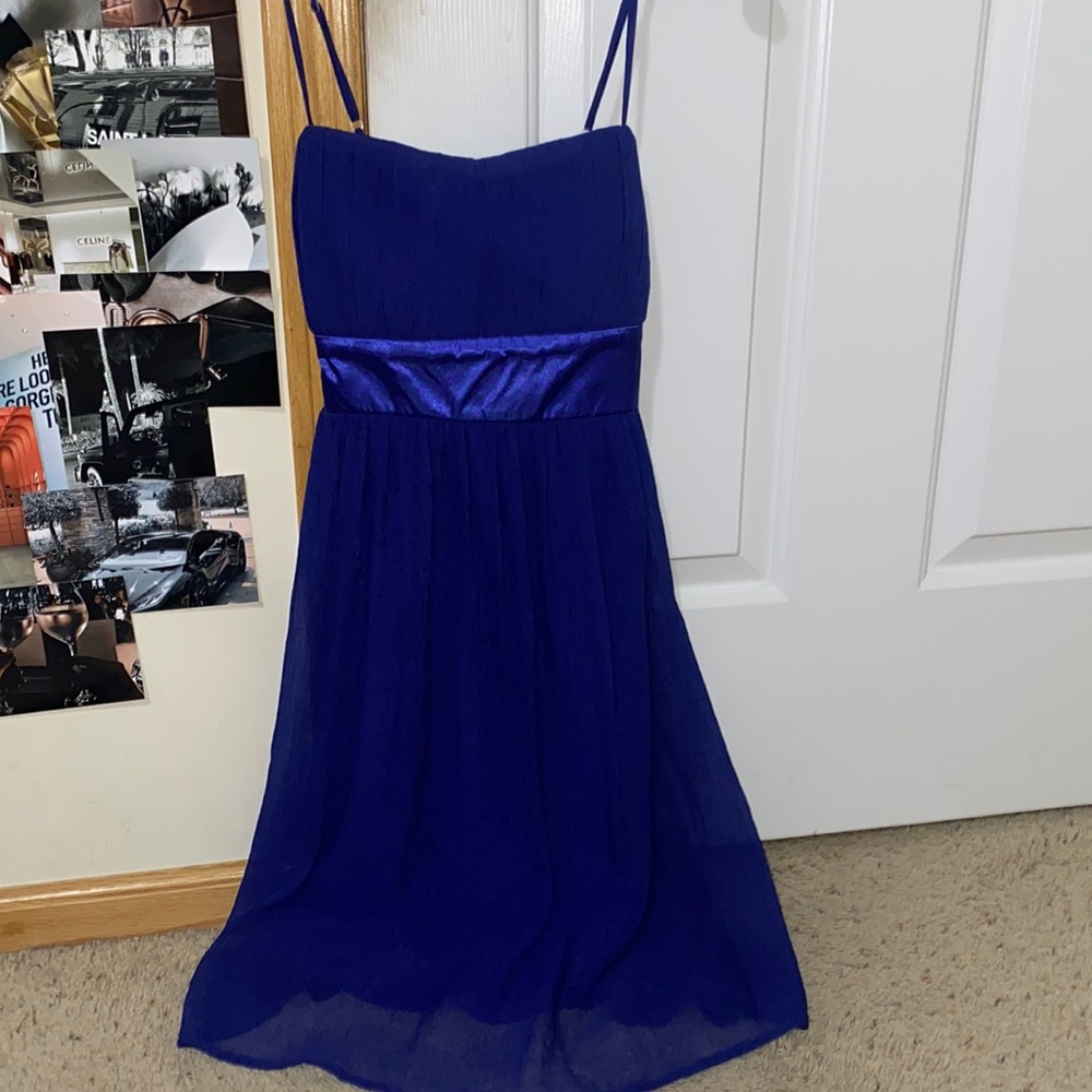 Royal Blue Flowy Dress